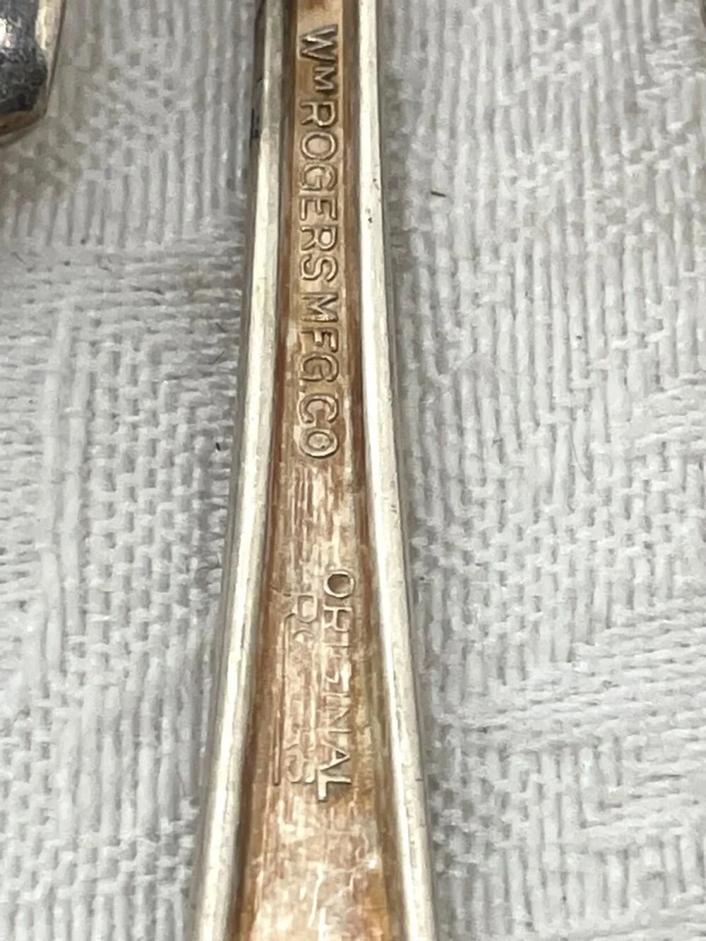 Wm Rogers Mfg Co Original Silverplate Vintage Relish Pickle Forks Set Of 6